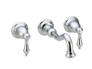 Belle Foret BFN31501CP Above Counter Wall Mount Lavatory Faucet, Chrome