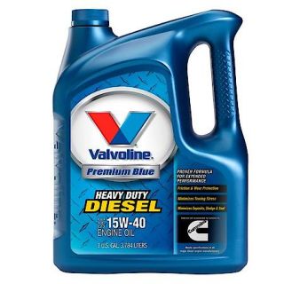 Valvoline Premium Blue 15W 40 Heavy Duty Conventional Motor Oil (1 Gallon) 773780