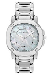 Burberry The Britain Mother of Pearl Bracelet Watch, 38mm