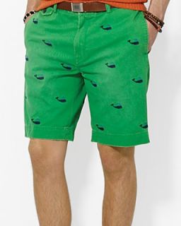 Polo Ralph Lauren Embroidered Chino Short   Classic Fit
