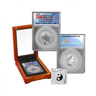 2016 RP70 First Day of Issue Limited Edition 128 Canada Maple Leaf $5 Silver Co   8061348
