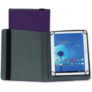 Samsill Carrying Case [folio] For 10" Tablet   Purple   Polyvinyl Chloride [pvc] (sam 35023)