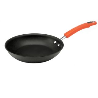 Rachael Ray Hard Anodized Cookware 10 inch Skillet with Orange Handle