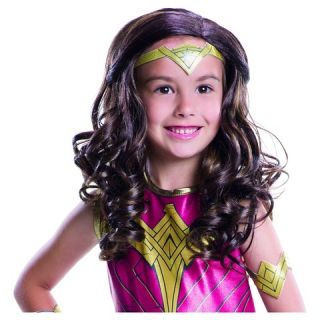 Dawn of Justice Wonder Woman Child Wig Costume Accessory