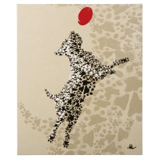 Signature Design by Ashley Berniss Leaping Dog Wall Art   25W x 30H in.   Wall Art