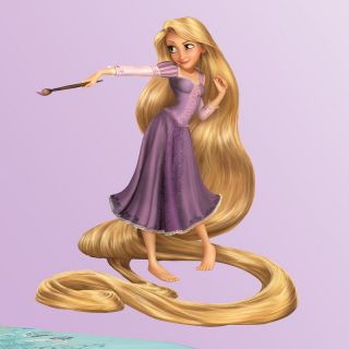 Disney Tangled Wall Decal   Rapunzel Painting