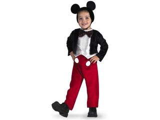 Mickey Mouse Clubhouse Disney Deluxe Mickey Child Toddler Costume 3T 4T 