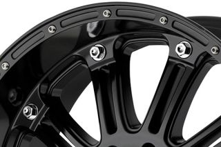 XD Series XD79529063318   6 x 135mm Bolt Pattern Black 20" x 9" 795 Hoss Gloss Black Wheels   Alloy Wheels & Rims