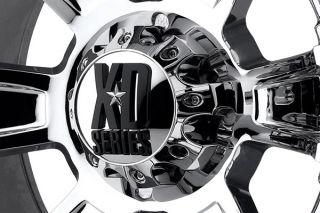 XD Series XD79689080212N   8 x 6.5" Bolt Pattern Chrome 18" x 9" 796 Revolver Chrome Wheels   Alloy Wheels & Rims