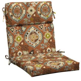 Hampton Bay Fontina Spice High Back Outdoor Chair Cushion DISCONTINUED AD18062B 9D1