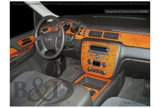 2007 2016 Chevy Silverado Wood Dash Kits   B&I WD658I DCF   B&I Dash Kits