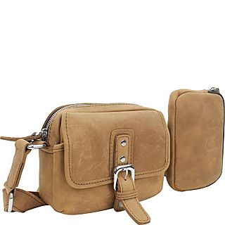 Vagabond Traveler 8 Leather Parent Child Shoulder/Waist Bag
