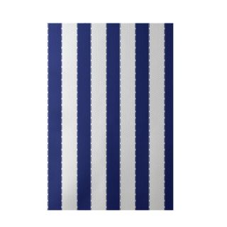Stripe Blue Indoor/Outdoor Area Rug