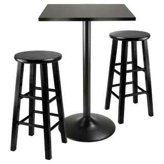 Piece Obsidian Counter Height Pub Table Set with 29 Counter Stools
