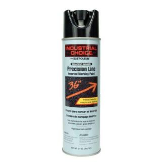 Rust Oleum Industrial Choice 17 oz. Black Inverted Marking Spray Paint (12 Pack) 1675838