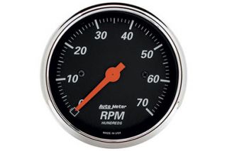 AutoMeter 1478   Range 0   7,000 RPM Chrome Bezel 3 1/8"   In Dash Mount Tachometer   Gauges
