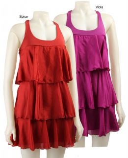 Eight Sixty Womens Silk Tiered Floz Dress  ™ Shopping