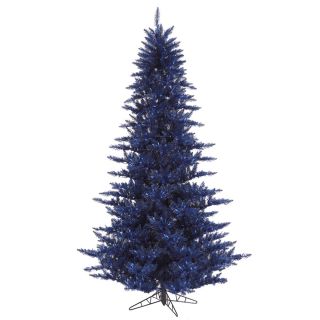 Vickerman Co. 7.5 Dark Blue Fir Christmas Tree