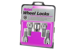 2012, 2013 Fiat 500 Wheel Locks   McGard 27216   McGard Lug Bolt Wheel Locks