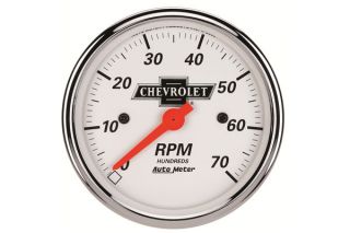 AutoMeter 1398 00408   Range 0   7,000 RPM 3 1/8"   In Dash Mount Tachometer   Gauges