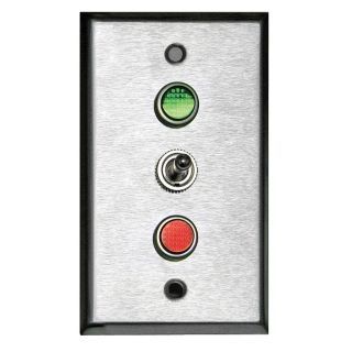 TAPCO Lighted Toggle Switch (Green/Red), Green/Red LED Color, Power Requirements: 120V   LED Traffic Signs and Signals   29XM20|113632