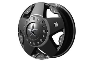 XD Series XD77566087794N   8 x 170mm Bolt Pattern Black 16" x 6" 775 Rockstar Dually Matte Black Wheels   Alloy Wheels & Rims