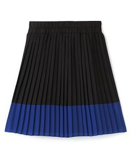 AQUA Girls' Color Block Pleated Skirt   Sizes S XL