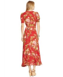 Denim & Supply Ralph Lauren Floral Print Wrap Dress   Dresses   Women