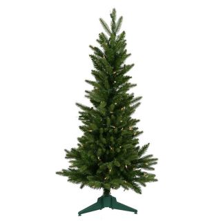 Vickerman 3 ft Pre Lit Frasier Fir Artificial Christmas Tree with White Incandescent Lights