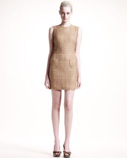 Dolce & Gabbana Sleeveless Tweed Dress