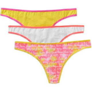 No Boundaries Juniors Lace Thongs 5 Pack on PopScreen
