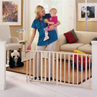 North States   Extra Wide Wooden Swing Gate