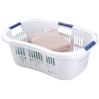 Rubbermaid 1.65-Bushel Plastic Laundry Basket at