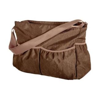 Trend Lab Brown Crinkle Tote Diaper Bag