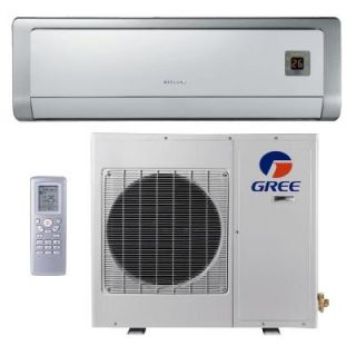GREE Premium Efficiency 9,000 BTU Ductless Mini Split Air Conditioner with Heat   115V/60Hz GWH09ABA3DNA2B