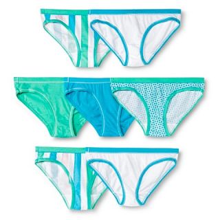 Hanes Premium Girls 7 Pack Bikini Brief   Multicolored