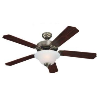 Sea Gull Lighting Quality Max Plus 52 in. Antique Brushed Nickel Indoor Ceiling Fan 15030BLE 965