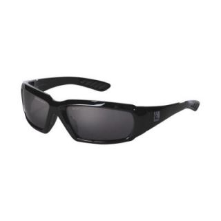3M Holmes Workwear Black Frame with Smoke Lenses Safety Eyewear 90200 80025H