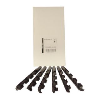 Disston Tool BLU MOL 27/64 inch Black Oxide Drill Bits (Pack of 6)