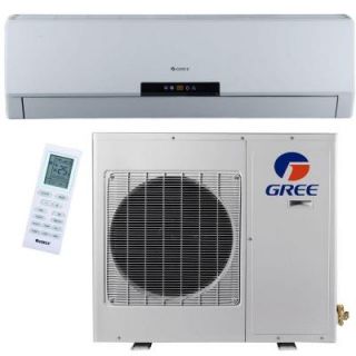 GREE Premium Efficiency 12,000 BTU (1 Ton) Ductless (Duct Free) Mini Split Air Conditioner with Inverter, Heat, Remote 115V NEO12HP115V1A