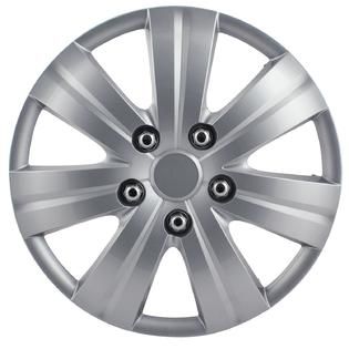 WeatherHandler Matte Silver 16 inch 7 Spoke Wheel Cover