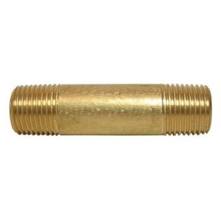 Sioux Chief 1/8 in. Lead Free Brass Pipe Nipple 934 02001