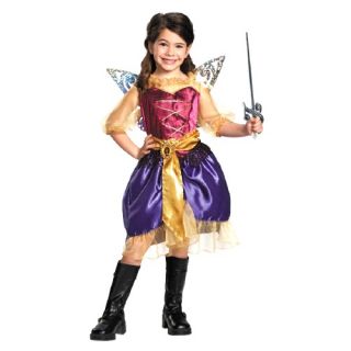 Disguise Costumes Girls Tinker Bell and The Pirate Fairy Pirate Zarina Kids Costume, 7 8, Pink/Purple