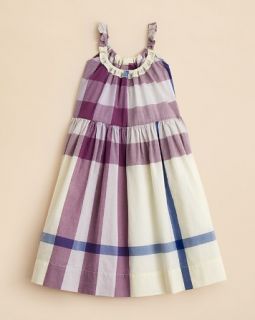 Burberry Girls' Elly Plaid Dress   Sizes 4 14