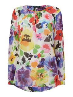 Lauren Ralph Lauren Albinka floral print top Multi Bright