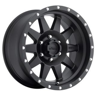 Method Race Wheels   The Standard 17x85 with 6 on 55 Bolt Pattern   Black Painted