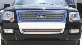 T Rex Grilles   Upper Class; Mesh Grille Insert   Fits 2006 to 2010 Ford Explorer XLT & Limited