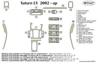2002 2005 Saturn L Series Wood Dash Kits   B&I WD427E DCF   B&I Dash Kits