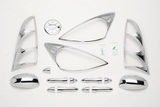 2000 2004 Ford Focus Chrome Kits & Packages   Putco 405070   Putco Complete Chrome Accessory Package