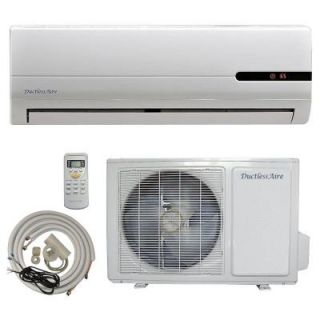 DuctlessAire 24,000 BTU 2 Ton Ductless Mini Split Air Conditioner and Heat Pump   220V/60Hz with 23 ft. Complete Kit DA24 H